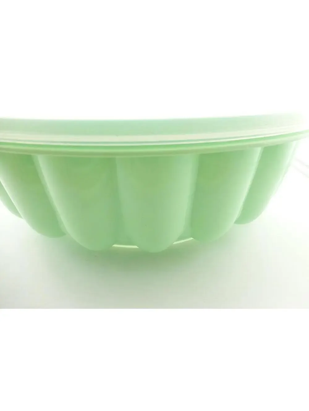 Vintage Tupperware Mint Green Jello Mold with Lid - Home